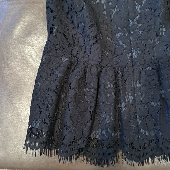 Black J Crew lace blouse new with tags - Picture 3 of 4